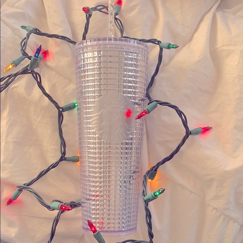 Starbucks disco tumbler